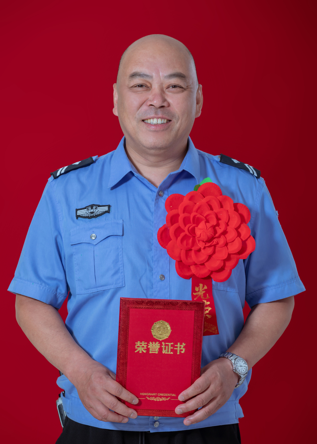 石跃新  2018年度卫滨区消防安全先进工作者