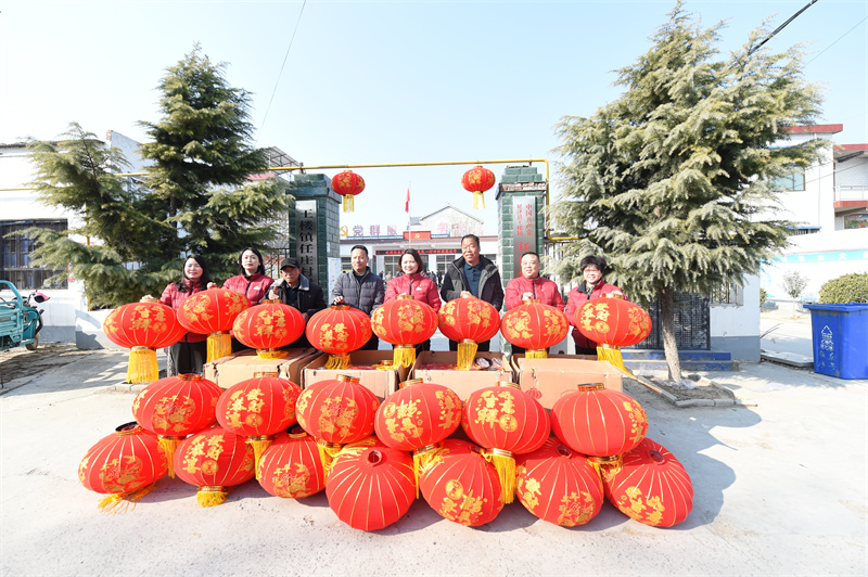 平原商场与任庄村一家亲